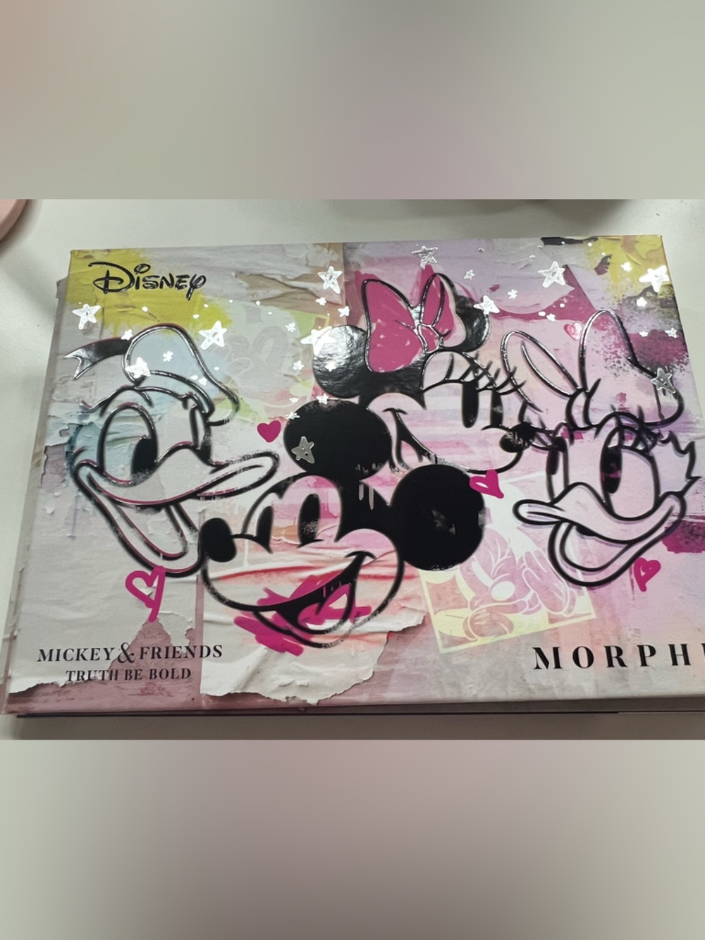 Morphe Disney Minnie & Friends Graphic Eyeshadow Palette - Pink & Black